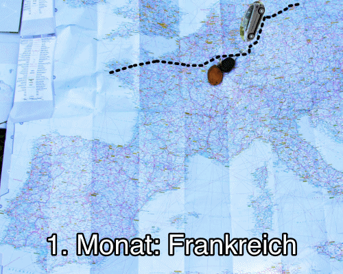 GIF Route Frankreich